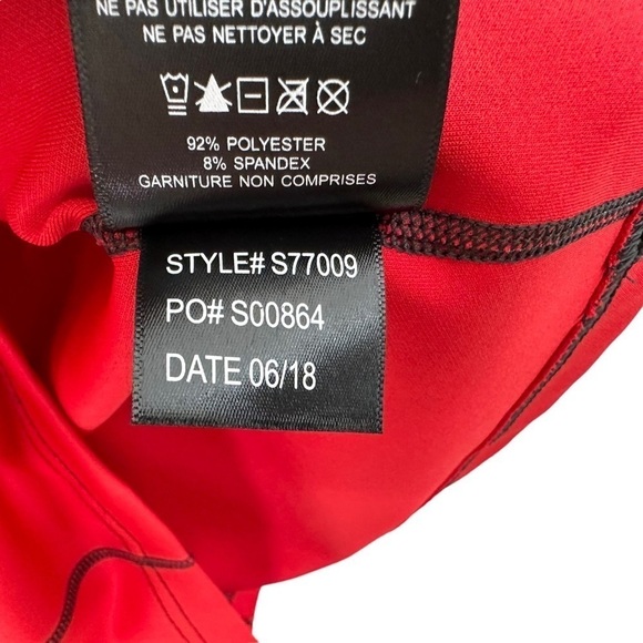 Sunice Mens Alexander SuperliteFX Stretch Thermal Half-Zip Pullover Sz Large Red - Picture 6 of 8